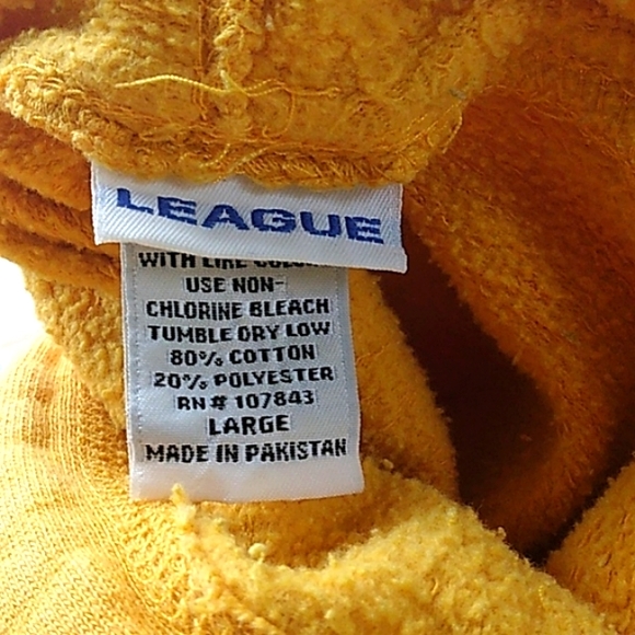 VTG 90S LEAGUE DREXEL UNIVERSITY DRAGON HOODIE WOMANS L - Picture 5 of 5